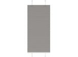 Vidaxl Tenda Plissettata Antracite 55X100 Cm Larghezza Tessuto 54,4 Cm Poliestere