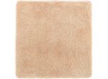 Vidaxl Tappeto Shaggy A Pelo Alto Navarra Beige 160X160 Cm Poliestere