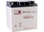 Mwl 24-12: Batteria Agm 12V/24Ah 166*125*175 (M5)