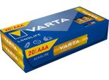 Batterie Alcaline Varta Longlife Aaa LR3, Confezione Da 20