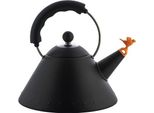 Alessi Kettle Bird Shpd Whistle,Black (Art.-Nr. 9093 Bb, Ean 8003299496662)