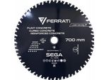 Disco Diamantato Ferrati Sega 700 Mm