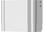 Kwc Ar Prolunga Dell'alloggiamento, F5, Acciaio Inox, Bianco Alpino, F. Dupa Miranit, 650-960 Mm