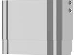 Kwc Ar Prolunga Dell'alloggiamento, F5, Acciaio Inox, F. Dupa Acciaio Inox, 400-660 Mm