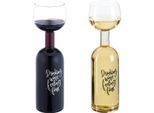 Bicchiere Per Bottiglia Di Vino - Contiene 750 Ml, Regalo Divertente Per Gli Amanti Del Vino