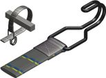 Elastic Strap 1200X25Mm, Rubber, Uv Resistant, Hooks
