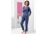 Hausanzug FEEL GOOD, Damen, Gr. 48/50, schwarz, 95% Modal, 5% Elasthan, Homewear-Sets Hausanzug