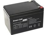 Green Cell Agm Battery 12V 12Ah - Batterie - 12.000 Mah Sealed Lead Acid (Vrla)