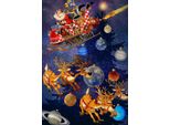 Puzzle Bluebird Motivo Natalizio Babbo Natale Sta Arrivando! Puzzle Da 1000 Pezzi