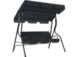 The Living Store Hollywood Swing Antracite 170×110×153 Cm