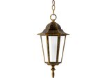 Lampada A Sospensione Per Esterni Patina 1Xe27 Liguria 202178 Polux