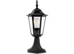 Lampada A Stelo Da Giardino LIGURIA-LT 1Xe27 Bassa 42Cm Nero - Goldlux (Polux)