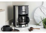 Russell Hobbs Caffettiera Geo Steel 25270-56 Timer Brocca Digitale In Vetro 12 Tazze