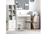 Maison Exclusive - Scrivania Bianca 80 X 40 X 76 Cm