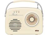 Silva Schneider Radio 20W Fm Usb Sd Scheda Di Memoria Beige Mono 1965 Beige