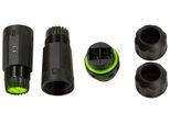 Logilink Professional FA05SD3 Accoppiatore In Fibra Ottica Logilink Con 2 Manicotti Per Cavi, Sc Duplex, IP68
