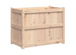Vidaxl Fioriera 90X50X70 Cm In Legno Di Pino Massiccio