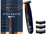 King C Gillette Style Master Rasoio Elettrico Regolabarba Con Una Lama 4D