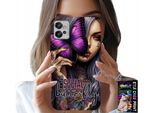 Custodia Per Motorola G32 - Anti Social Butterfly Rosa Farfalla + Pellicola Protettiva