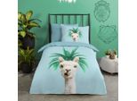 Set Di Biancheria Da Letto Per Bambini Good Morning Pallama 140X200/220 Cm Azzurro