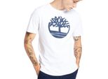Timberland Logo T-Shirt Manica Corta Vestibilità Regolare Scollo Rotondo : Taglia - L Taglia: L
