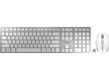 Cherry Dw 9100 Slim Tastatur Rf Wireless + Bluetooth Tschechisch - Slowakisch Silber (JD-9100CS-1)