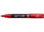 Marcatore A Pigmento Uni-Ball Posca (PC-1MC), Rosso