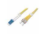 Digitus Lwl Patchkabel Lc -> St 3.00M Singlemode Duplex OS2