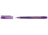 Faber-Castell 155436 Fineliner Broadpen 1554 - 0,8 Mm, Viola (Indelebile)