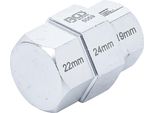 Bgs 5059 | Inserto Per Motoveicoli | 19 - 22 - 24 Mm | Per Pedane Yamaha, Kawasaki, Bmw, Honda, Suzuki, Kawasaki