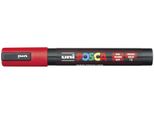 Marcatore A Pigmento Uni-Ball PC-5M R Rosso Posca