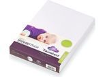 TräUmeland Lenzuolo Teso Jersey Bianco, 90X40 Universale