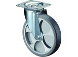 Ruota Girevole D.80Mm Trgf.100Kg Piastra Termopl.Ku.L104Xl80Mm Bs Rollen