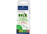 Penna A Inchiostro FABER-CASTELL Pitt Per Artisti, Confezione Da 6 Pezzi