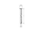 Tubo Di Rame 10 Mm Per 1/2', Svasatura 18 Mm, Cromo, Versione:300 Mm (497080699)