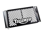 Coperchio Radiatore Zieger Compatibile Con Triumph Speed Triple 1050 Logo Nero
