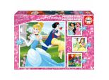 Educa Borras - Puzzle KsiężNiczki Disneya 12-16-20-25 ElementóW