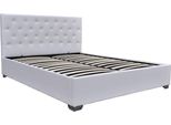 Letto Matrimoniale Con Rete "Tino"" - 140 X 190 Cm - Bianco"