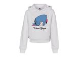 DěTské TričKo Mr. Tee Kids Namaste Cropped Hoody Bianco - 134/140