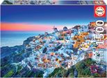 Educa 19040, Santorini, Puzzle Da 1500 Pezzi Per Adulti E Bambini A Partire Dai 12 Anni, Grecia