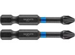 Graphite Punte Ad Impatto PZ2 X 50 Mm, 2 Pz.