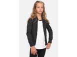 Urban Classics Girls Giacca Bomber Leggera Nera - 134/140