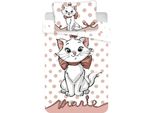 Set Di Biancheria Da Letto Disney Marie Cat Dots Baby 100 X 135 Piumino + Cuscino 40 X 60 Cm, 100% Cotone