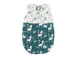 Petitcollin Sacco A Pelo Verde E Bianco (Per Bambola 36-40 Cm)