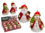 Candela Assortita, Babbo Natale E Pupazzo Di Neve