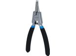 Brilliant Tools BT067005 Pinze Per Anelli Di Sicurezza Esterni, Dritte, 125 Mm