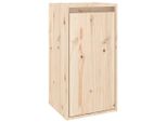 Vidaxl Armadio A Muro 30X30X60 Cm In Legno Di Pino Massiccio
