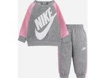 Nike Nkb Oversize Futura Crew Set Dk Grey Heather 74-80 Cm