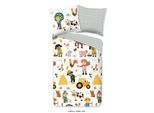 Biancheria Da Letto Good Morning Renforcé 135 X 200 Cm + 1 X 80 X 80 Cm Fattoria Colorata