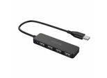Hub A 4 Porte Usb 2.0 Nero Ca